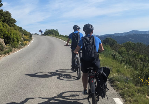 Balade à vélo sur la Route des Crêtes