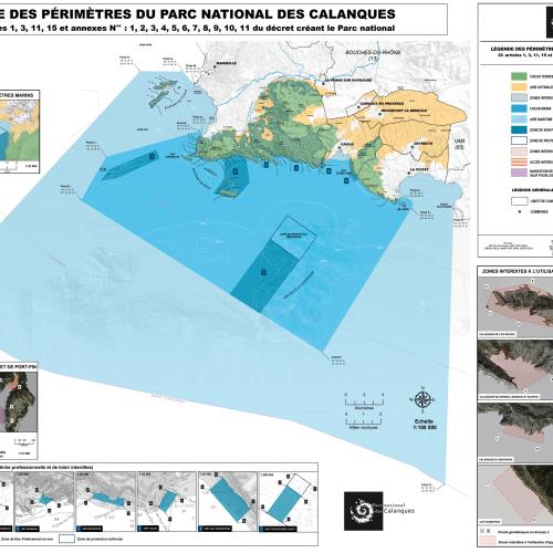 Périmètres du Parc national