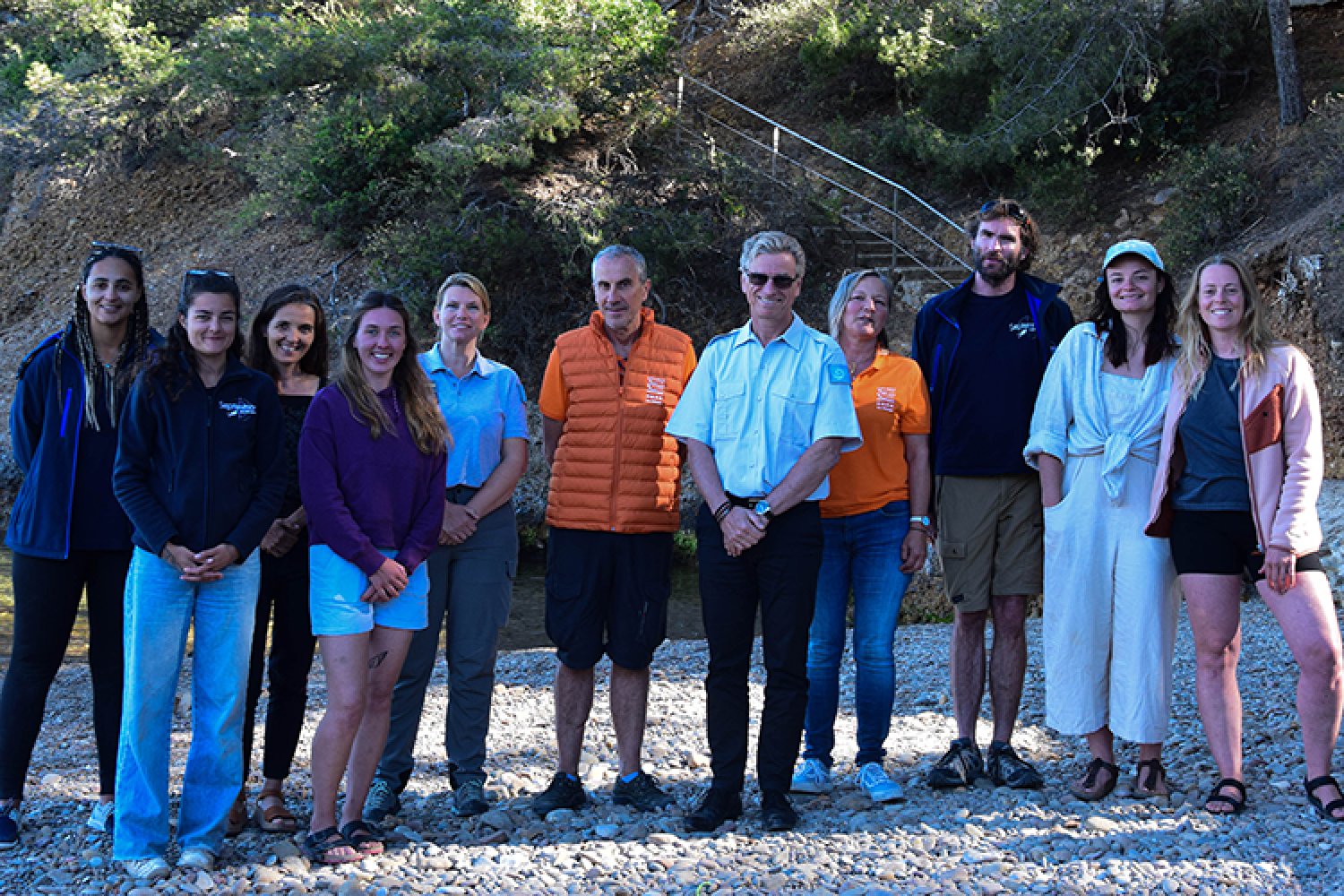 Participants et partenaires du chantier école